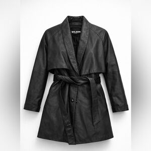 Vintage Wilsons Leather Jacket | 90s Genuine Leather Moto/Bomber | Women’s small